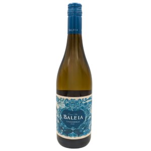 bottle of baleia chardonnay