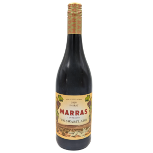 bottle of Marras Shiraz