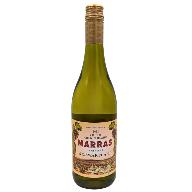 bottle of Marras Los Tros Chenin Blanc