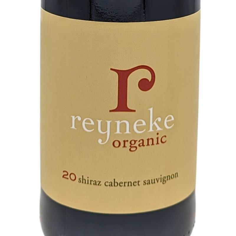 Front label of a Bottle of Reyneke Organic Red