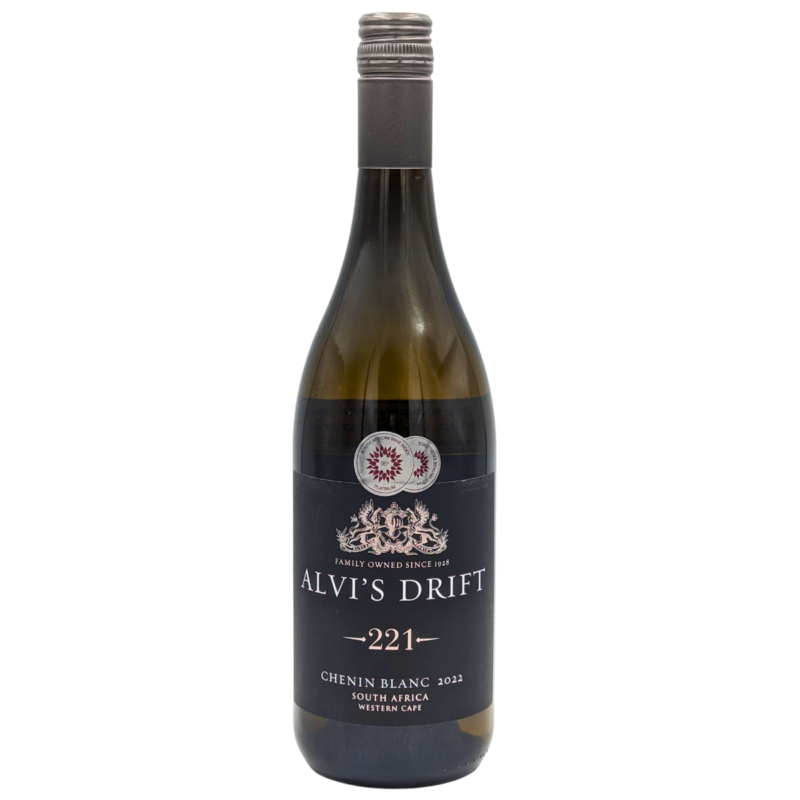 bottle of Alvi's Drift Chenin blanc 221