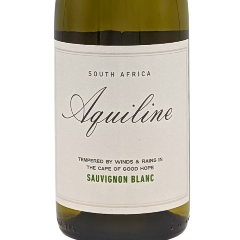 front label of a bottle of Aquiline Sauvignon Blanc