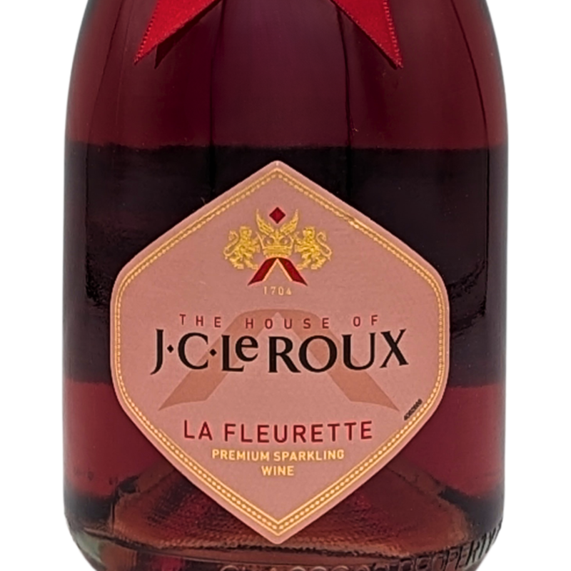 front label of a bottle of La Fleurette by JC Le Roux
