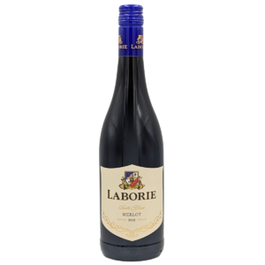 bottle of Laborie Merlot