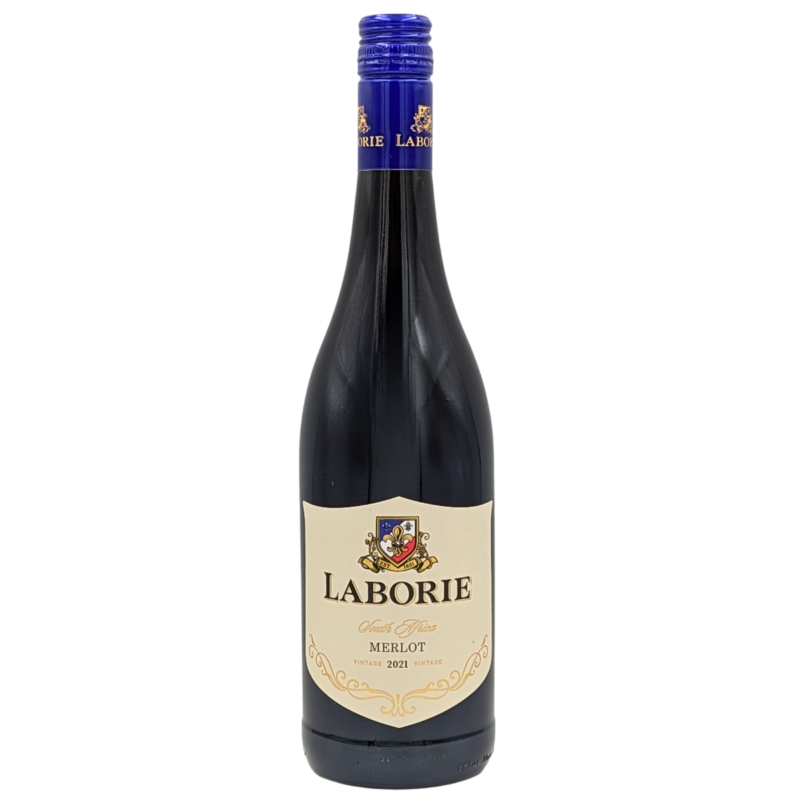 bottle of Laborie Merlot