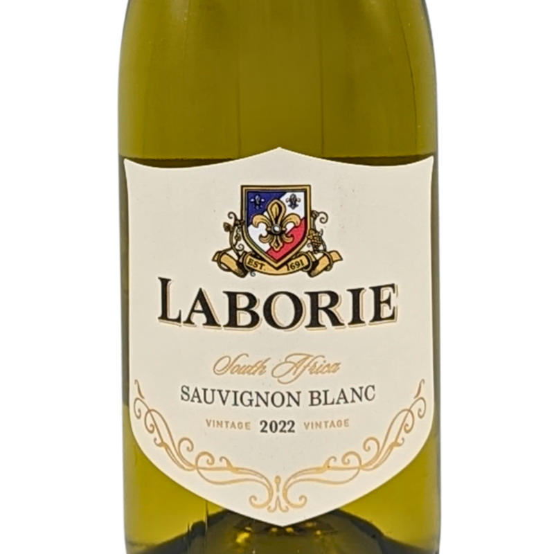 Front label of a bottle of Laborie Sauvignon Blanc