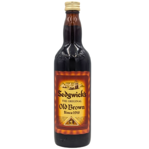 bottle of Sedgwicks Old Brown Sherry