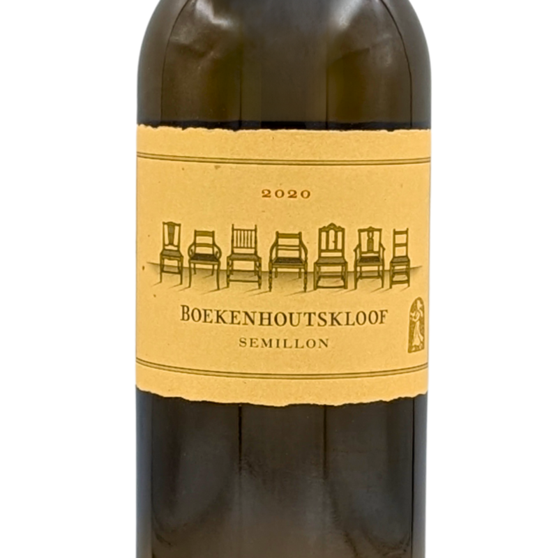 front label of a bottle of Boekenhoutskloof Semillon