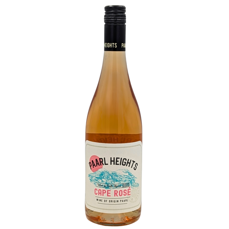 bottle of Paarl Heights Rose