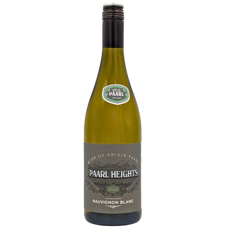 bottle of Paarl Heights Sauvignon Blanc