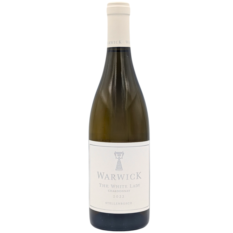 bottle of White Lady Chardonnay by Warwick Estate