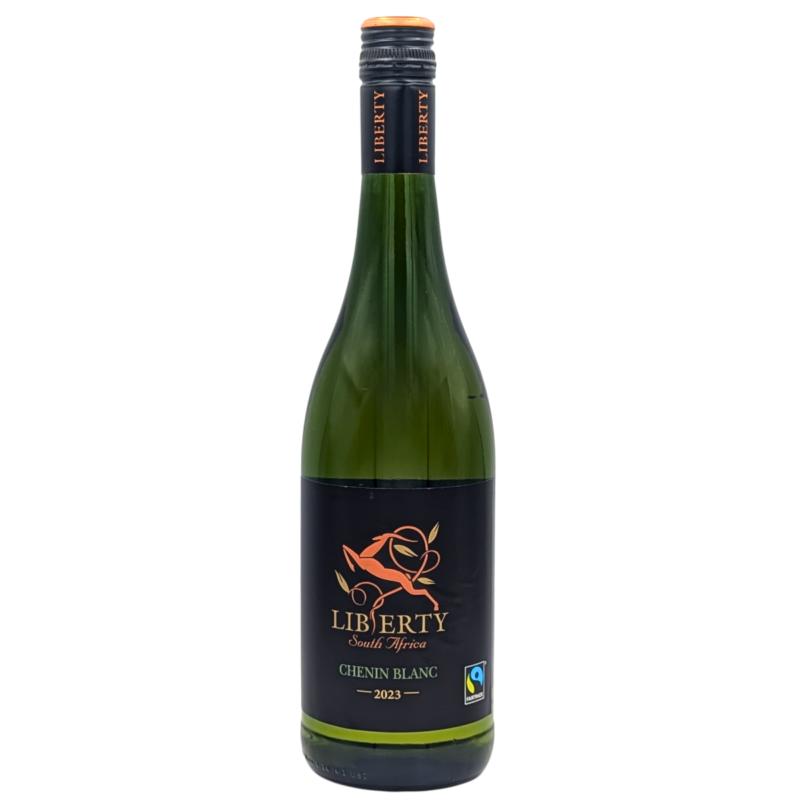 bottle of Western Cape Fairtrade Chenin Blanc