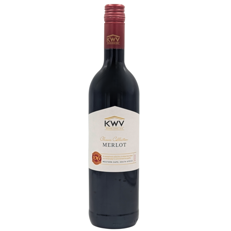 bottle of KWV Classic Merlot