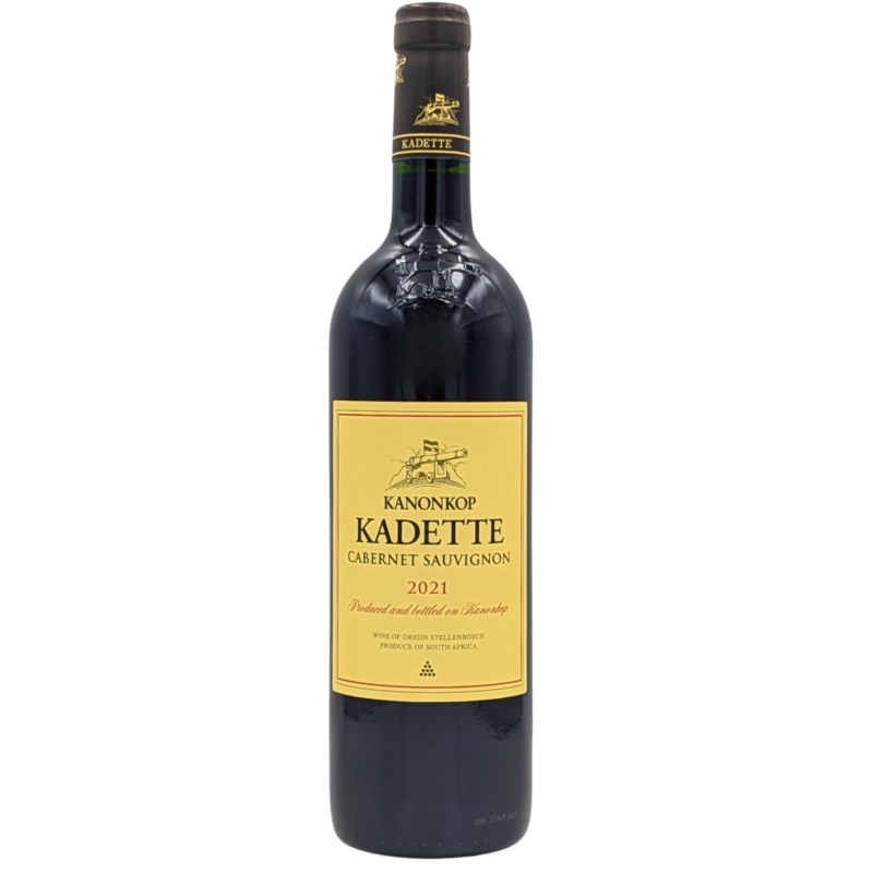 bottle of Kanenkop Kadette Cabernet Sauvignon