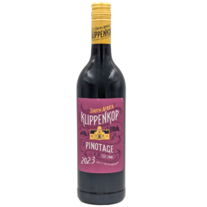 bottle of Klippenkop Pinotage